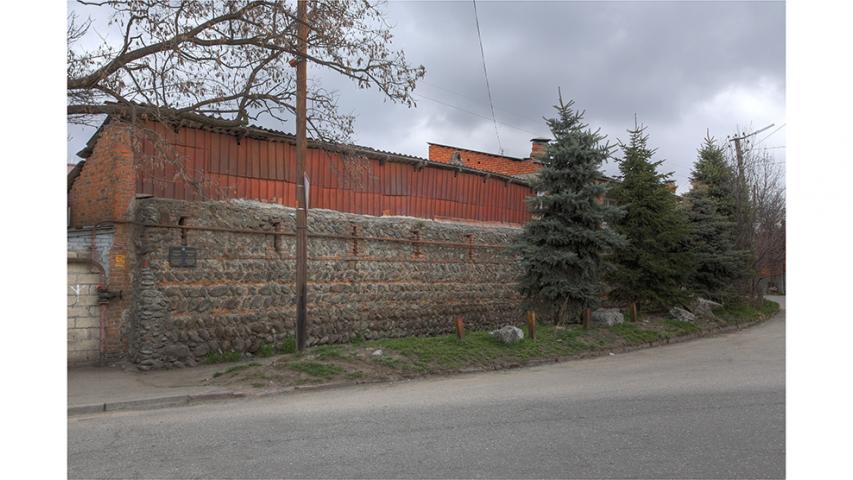Остатки стен Владикавказской крепости. 1858 г.